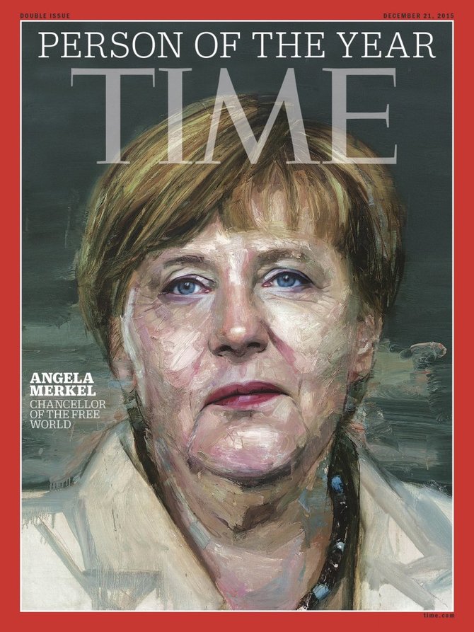 „Reuters“/„Scanpix“ nuotr./Gruodžio 9 diena. Žurnalas „Time“ metų žmogumi paskelbė Vokietijos Kanclerę Angelą Merkel