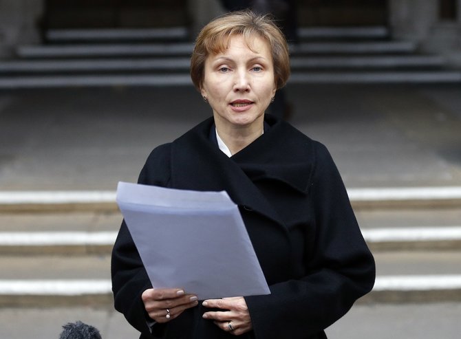 „Scanpix“/AP nuotr./Londone paskelbtos Aleksandro Litvinenkos mirties tyrimo išvados