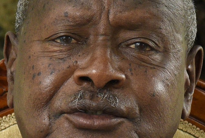 AFP/„Scanpix“ nuotr./29 metus šalį valdantis – Yoweri Museveni