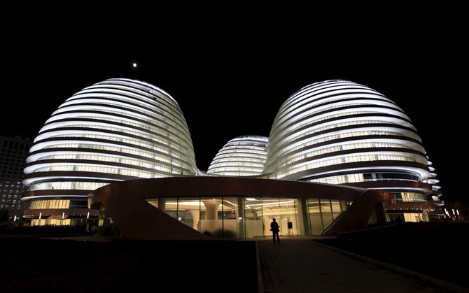 „Reuters“/„Scanpix“ nuotr./Architektės Zaha Hadid darbai