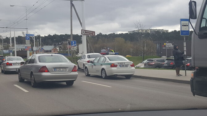 15min skaitytojo nuotr./Įvykio vietoje