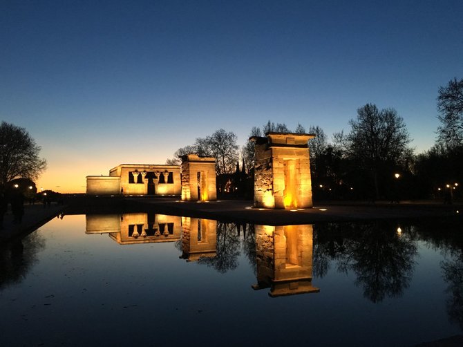 Medos Piečytės nuotr./Temple Debodas Madride