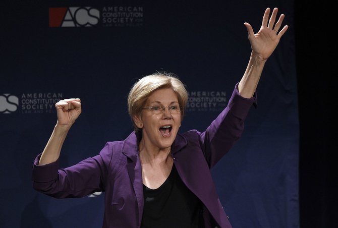 „Scanpix“/AP nuotr./Elizabeth Warren
