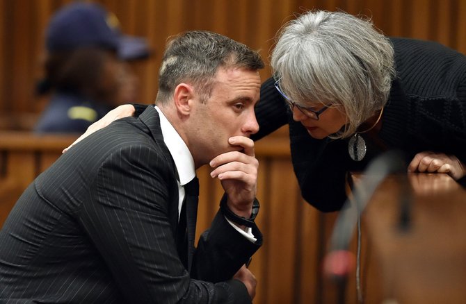 „Reuters“/„Scanpix“ nuotr./Oscaras Pistorius 