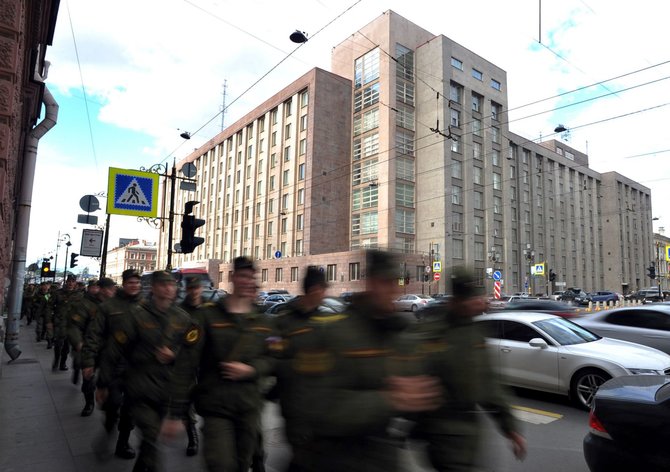AFP/„Scanpix“ nuotr./KGB būstinė Sankt Peterburge