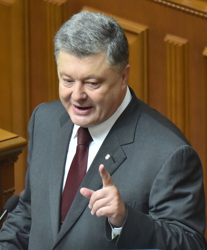 AFP/„Scanpix“ nuotr./Petro Porošenkos metinis pranešimas Aukščiausiojoje Radoje