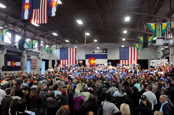 AFP/„Scanpix“ nuotr./Politiniai renginiai Kolorado valstijoje