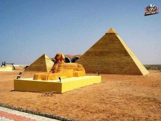 „Twitter“ nuotr./Hurgadoje atidarytas Mini Egipto parkas