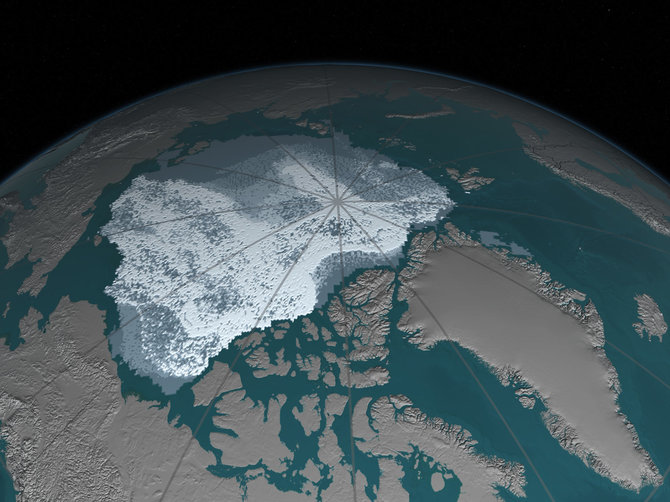 Arkties ledas 1984 m.