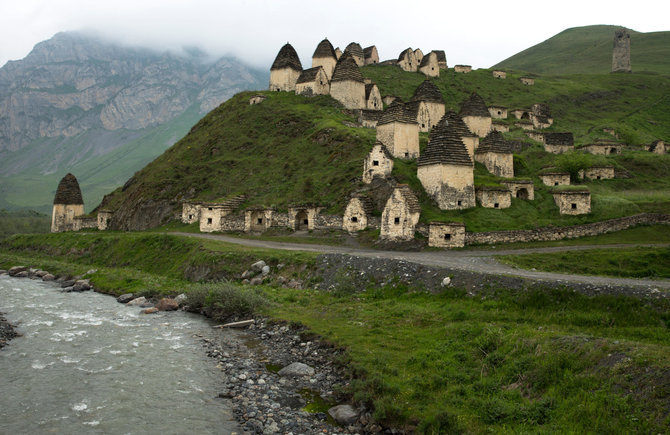 Vida Press nuotr./Mirusiųjų miestas – Dargavsas Šiaurės Osetijoje