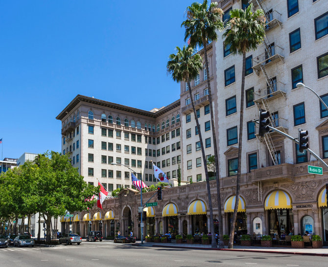 Vida Press nuotr./„The Beverly Wilshire“ viešbutis Los Andžele