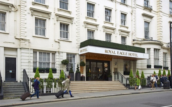 „Royal Eagle“ nuotr. /„Royal Eagle“ viešbutis Londone