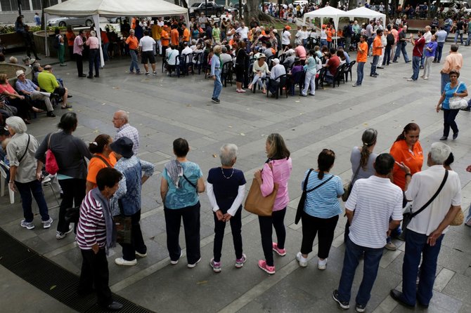 „Reuters“/„Scanpix“ nuotr./Protestas Venesueloje