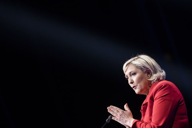 „Scanpix“/AP nuotr./Marine le Pen