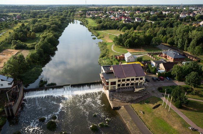 Tauragės savivaldybės nuotr./Jūros upės užtvanka