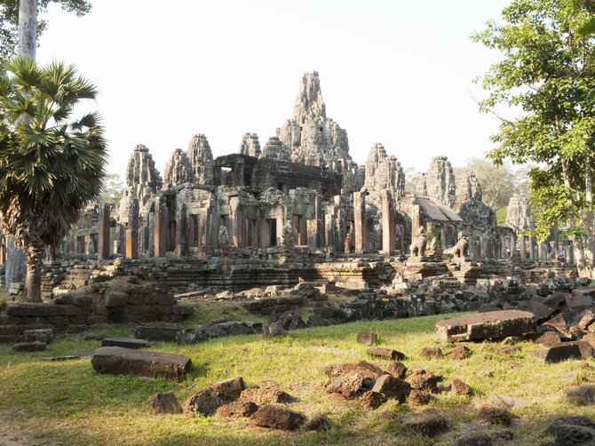 Vida Press nuotr./Senovės miestas Angkor Tomas 