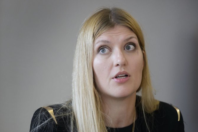 AFP/„Scanpix“ nuotr./Beatrice Fihn – tarptautinės branduolinių ginklų uždraudimo kampanijos direktorė