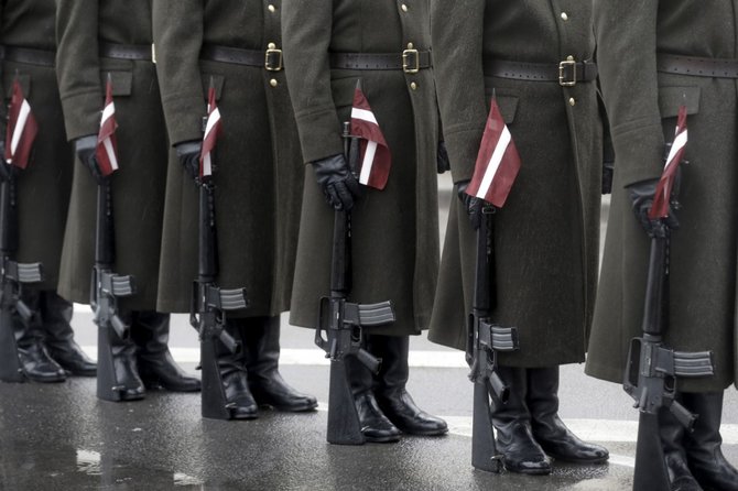 „Reuters“/„Scanpix“ nuotr./Latvijos kariai