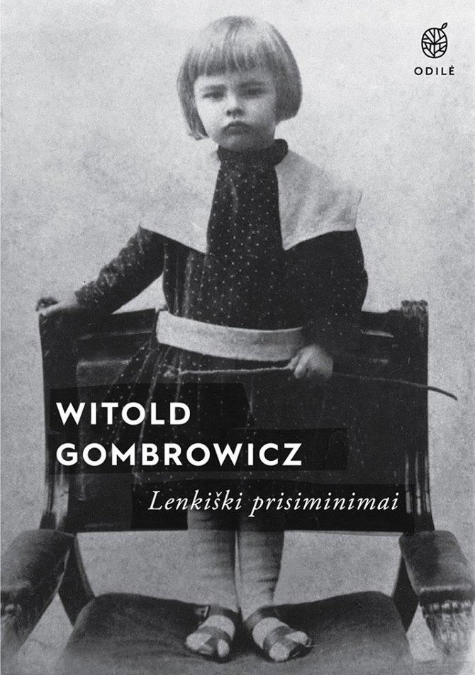 Knygos viršelis/Witoldas Gombrowiczius „Lenkiški prisiminimai“