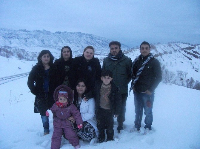 Hemino Sabiro Hamado archyvo nuotr./Vilkaviškyje apsigyvenusi kurdų šeima