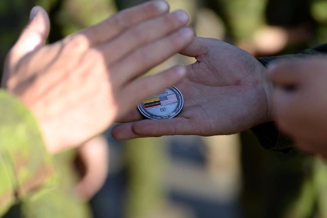 Erikos Čebatorienės nuotr./Lietuvos kariuomenės ir JAV Pensilvanijos nacionalinės gvardijos (PANG) bendradarbiavimo 25 metų jubiliejus