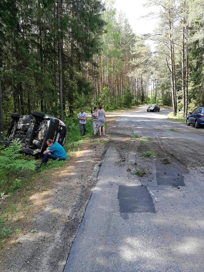 15min skaitytojo Tomo nuotr./Įvykio vietoje