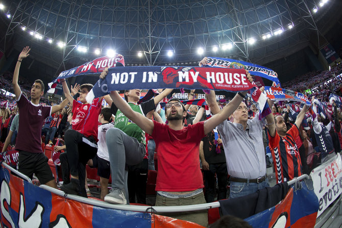Getty Images/Euroleague.net nuotr./Vitorijos „Baskonia“ fanai