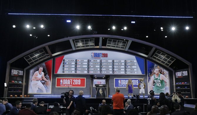 AFP/„Scanpix“ nuotr./NBA naujokų birža 2019