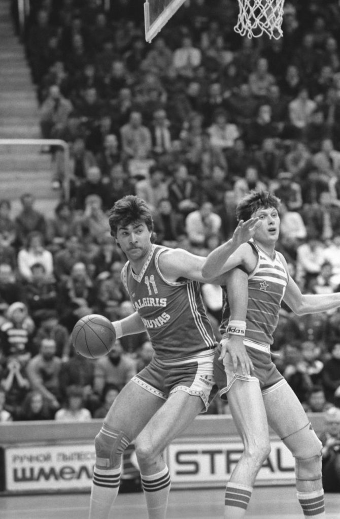 „Scanpix“/„RIA Novosti“ nuotr./Arvydas Sabonis 1987 m.