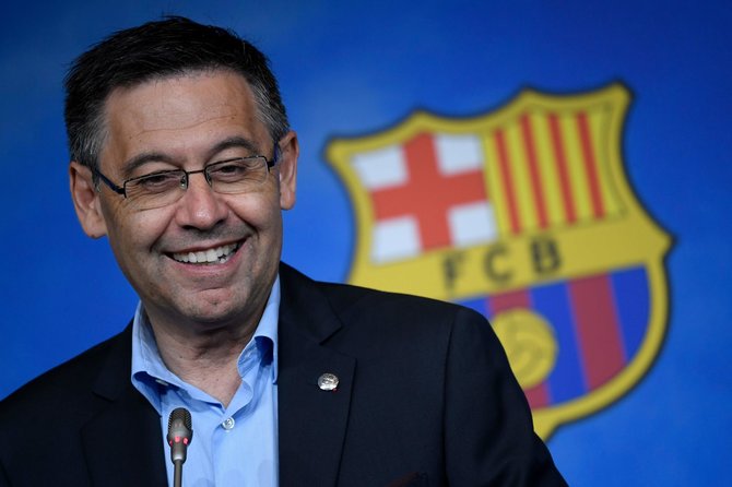 AFP/„Scanpix“ nuotr./Josepas Maria Bartomeu