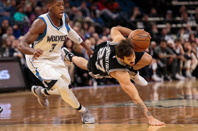 Getty Images/Euroleague.net nuotr./Nicolas Laprovittola San Antonijuje