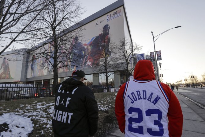 AFP/„Scanpix“ nuotr./Krepšinio sirgaliai Čikagoje