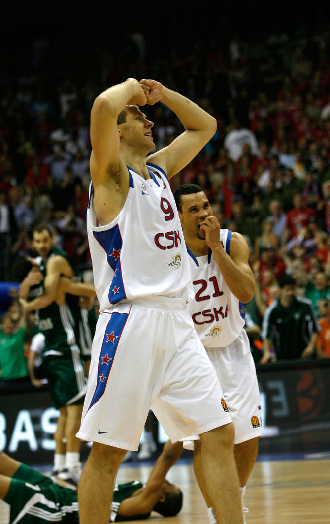 Getty Images/Euroleague.net nuotr./Ramūnas Šiškauskas 2009 m.