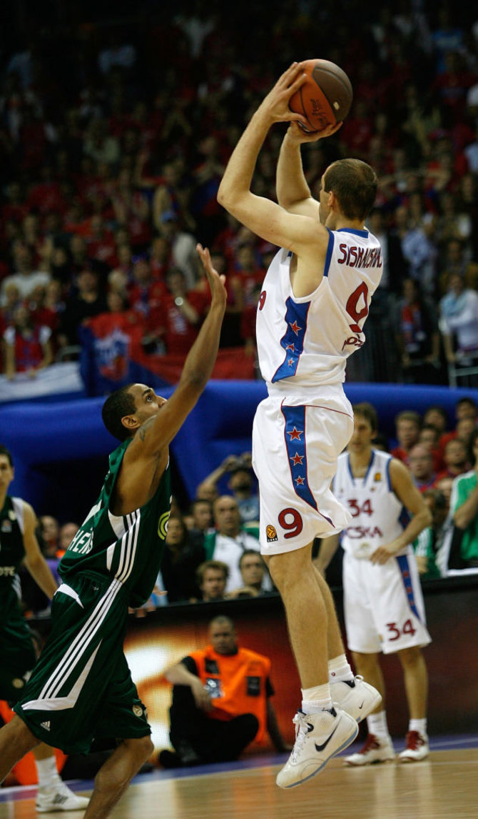 Getty Images/Euroleague.net nuotr./Ramūnas Šiškauskas 2009 m.