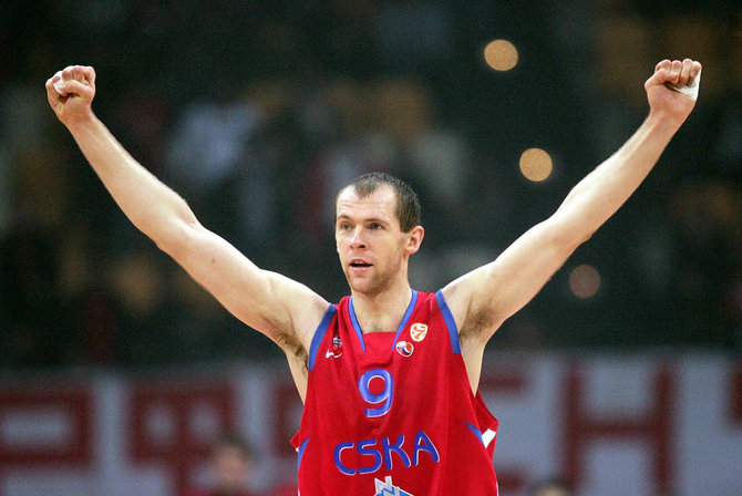 Getty Images/Euroleague.net nuotr./Ramūnas Šiškauskas 2008 m.