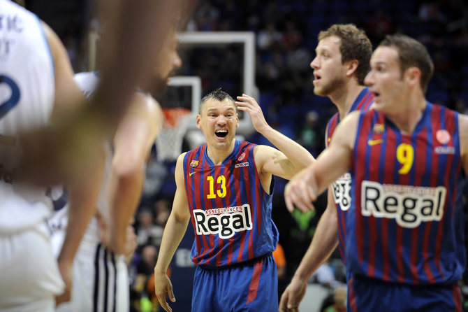 Getty Images/Euroleague.net nuotr./Šarūnas Jasikevičius 2013 m.