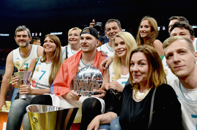 Getty Images/Euroleague.net nuotr./Luka Dončičius 2018 m.