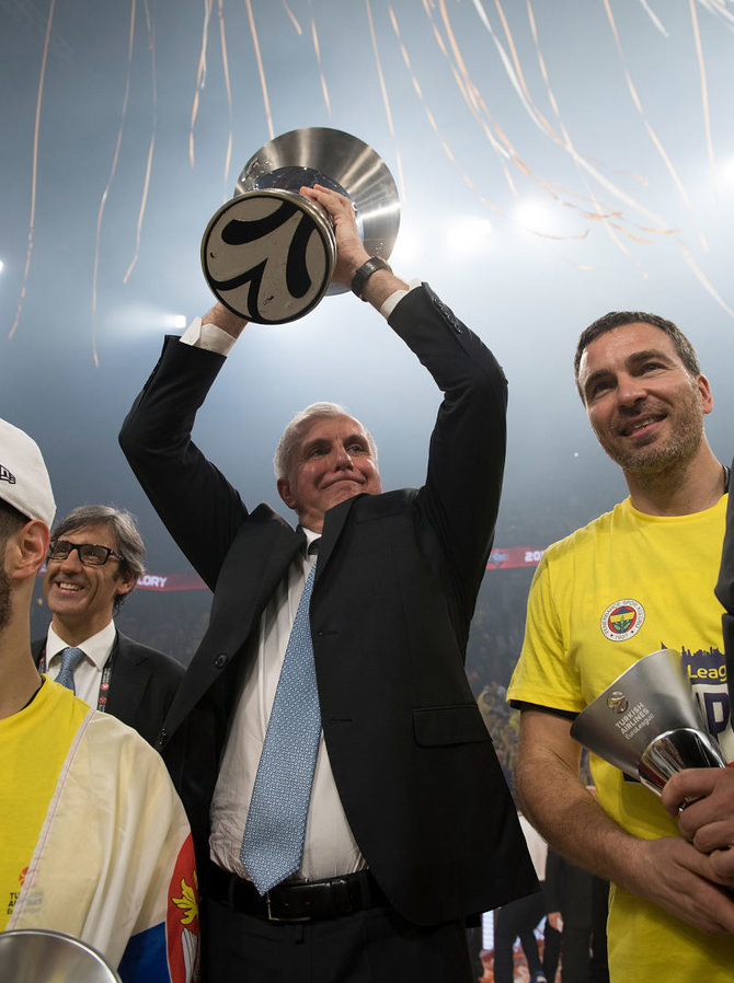 Getty Images/Euroleague.net nuotr./Željko Obradovičius 2017 m.