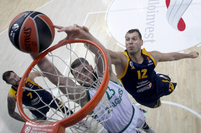 Getty Images/Euroleague.net nuotr./Martinas Gebenas ir Sergejus Monia