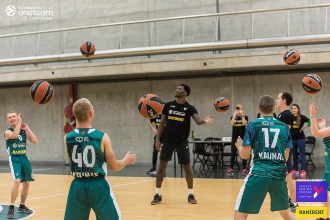 Lino Žemgulio/zalgiris.lt nuotr./„One Team“ projektas Kaune 2020 m.