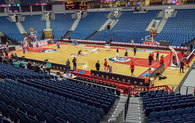 FIBA nuotr./Jeruzalės „Hapoel“ arena