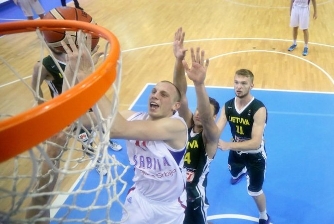 FIBA nuotr./Serbijos jaunimo krepšinio rinktinė