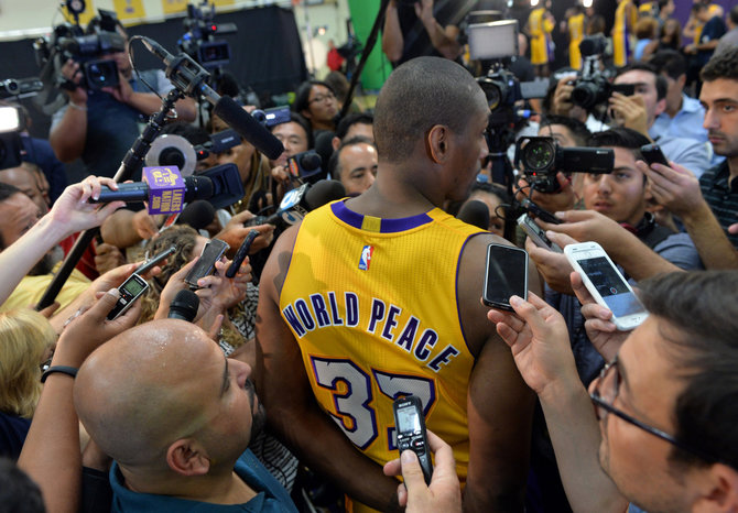 AFP/„Scanpix“ nuotr./Metta World Peace