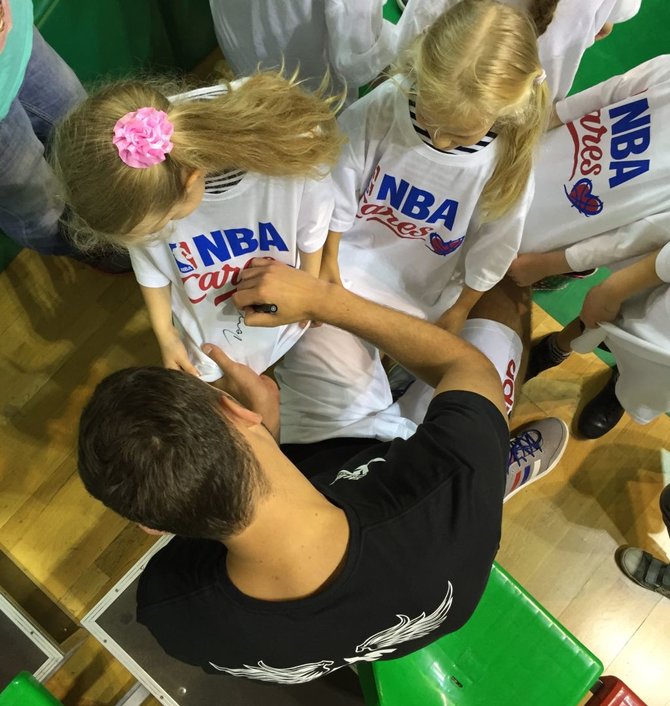 „Donatas Motiejūnas Talent Camp 2016“