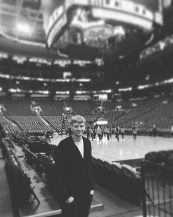 instagram.com/mkuzminskas/Mindaugas Kuzminskas „Madison Square Garden“ arenoje
