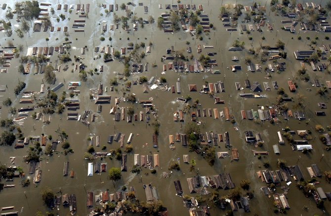 „Scanpix“ nuotr./Uragano Katrina padariniai, Naujasis Orleanas