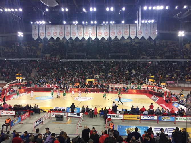 Donato Urbono/15min nuotr./Pirėjo „Olympiakos“ arena