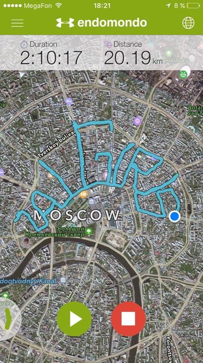 „Žalgirio“ trasa Maskvoje