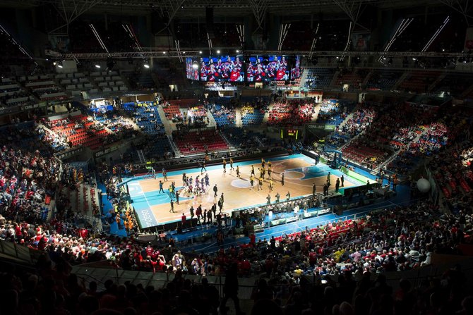 AFP/„Scanpix“ nuotr./„Fernando Buesa“ arena