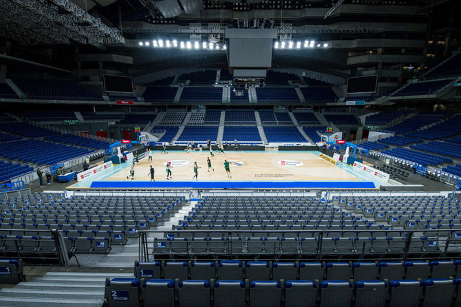 Lino Žemgulio nuotr./„Wizink Center“ arena